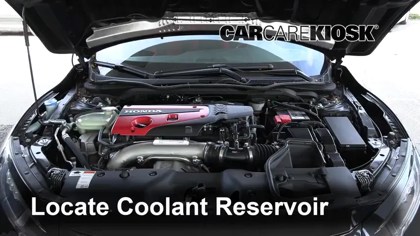 2019 Honda Civic Type R 2.0L 4 Cyl. Turbo Coolant (Antifreeze) Flush Coolant